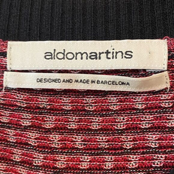 Anthropologie Aldomartins M* Red Floral Cheetah Print Natasha Maxi Sweater Dress - Picture 10 of 11